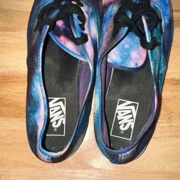 VANS off The Wall Sneakers Night Sky Stars Galaxy Shoes Men Sz 8.5 Women Sz 10 - Picture 6 of 11